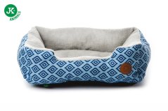 JK ANIMALS Pelech Blue, modrý - karo, pre malé a stredné psy 61x49x17 cm