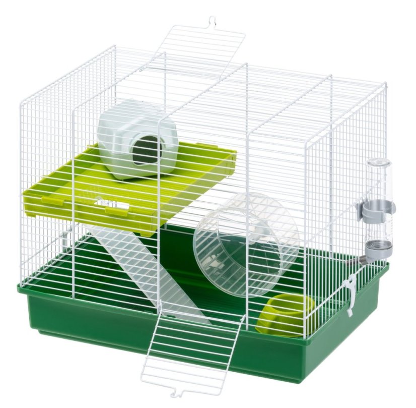 Ferplast HAMSTER DUO klietka pre škrečky 46 x 29 x 37,5 cm
