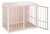 Ferplast DOG FORT vnútorná drevená klietka pre psa, D 100,5 x Š 59 x V 82,5 cm