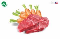 6× 400 g, JK Premium Beef & Carrot, Paté with Chunks, 60 % Meat, hovädzie s mrkvou