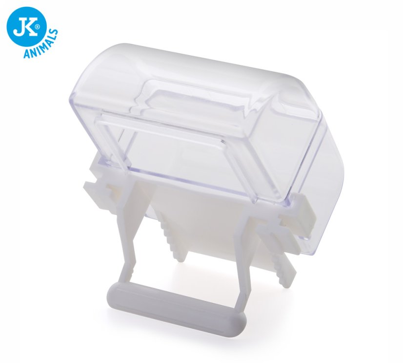 Inter zoo krmítko pre klietku Kanárek, Tina lux, Tina, Margot 1, Margot 2, Beta, Gabi, Laura, Sonia, Lusi, Lusi 2, Iza 1 ks 7x8x3,5 cm