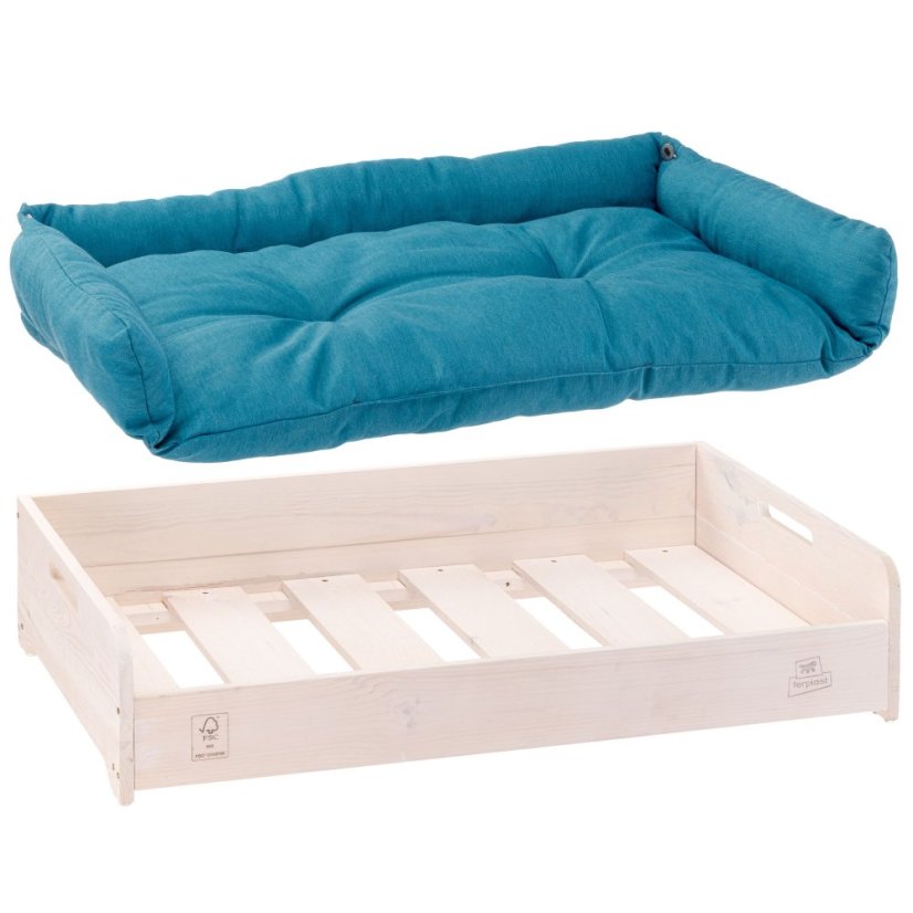 Ferplast DOG&CAT BED HALL M,  posteľ 80,5 x 53 x 17,5 cm