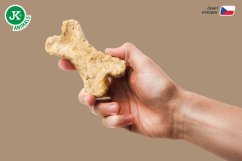 JK ANIMALS Kosť natural s L-Carnitine (Control - napomáha kontrolovať váhu a podporovať výkon), prírodná maškrta pre psov, 650 g, 10 cm, 27 ks v boxe