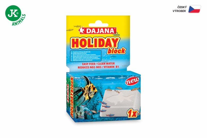 Dajana Holiday block 30 g. 1ks.potrava na cca 14 dní
