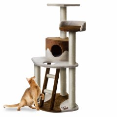 JK ANIMALS, rohové škrabadlo Corner, 49×49×120 cm