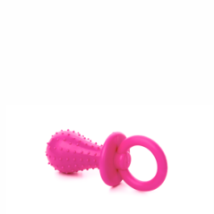 JK ANIMALS ružový TPR cumeľ 9 cm
