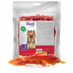 JK Animals sušené kačacie mäso, mäsová maškrta pre psov (Duck True Meat Snack), 500 g