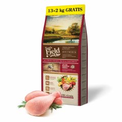 13+2 kg Sam's Field Low Grain Adult Medium Chicken & Potato, superprémiové granule, (Sams Field bez pšenice)