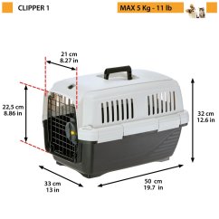 Ferplast Clipper 1 prepravka pre psa 50 x 33 x 32 cm