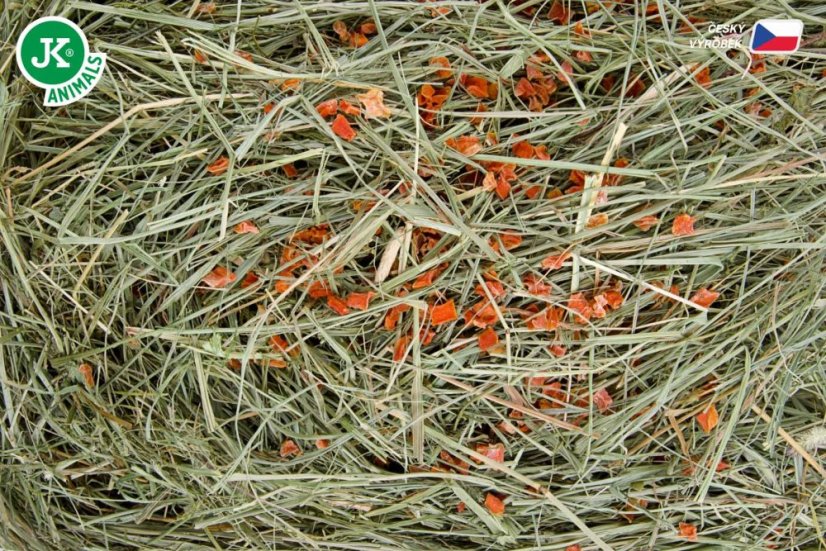 JK Prírodné seno s mrkvou 0,5 kg