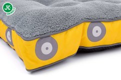 JK ANIMALS Matrace Bella XL, žltá 110×68×12 cm