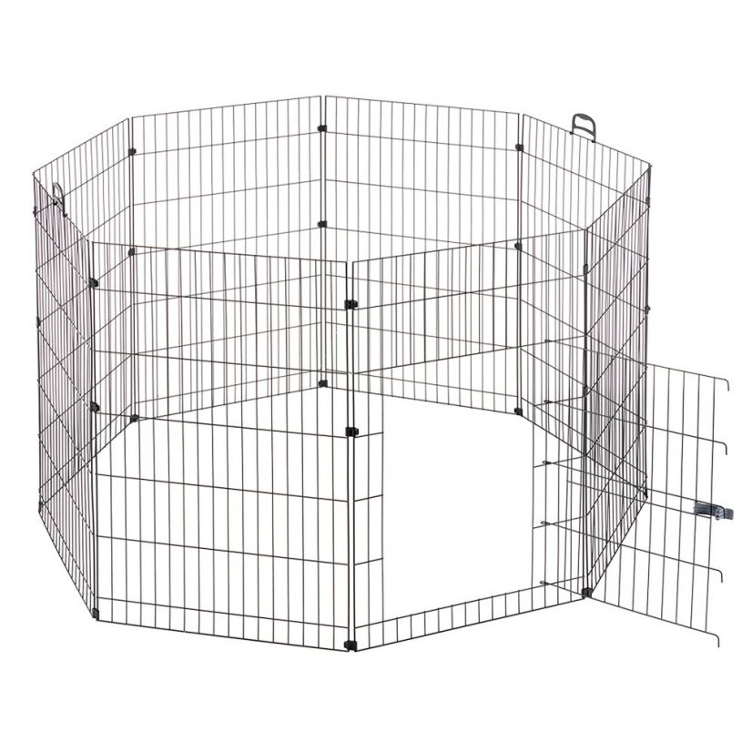 Ferplast Freerun kovová osemhranná ohrádka 140 x 91,5 cm