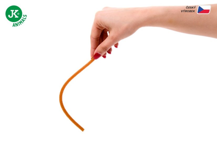 JK ANIMALS Hovädzie tyčinky s kolagénom, kolagénová maškrta pre psov s obsahom 22 % kolagénu, 65 g