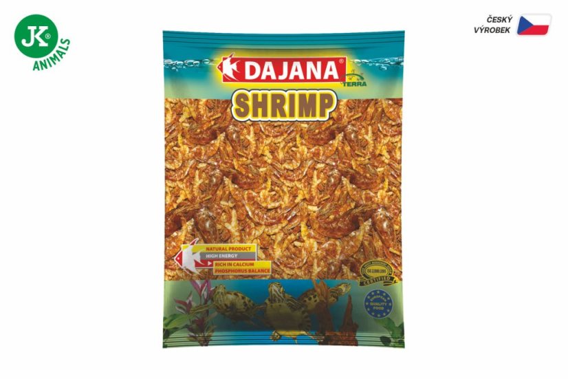 Dajana Shrimp prírodné krmivo krevety 1,5-2 cm/250 ml