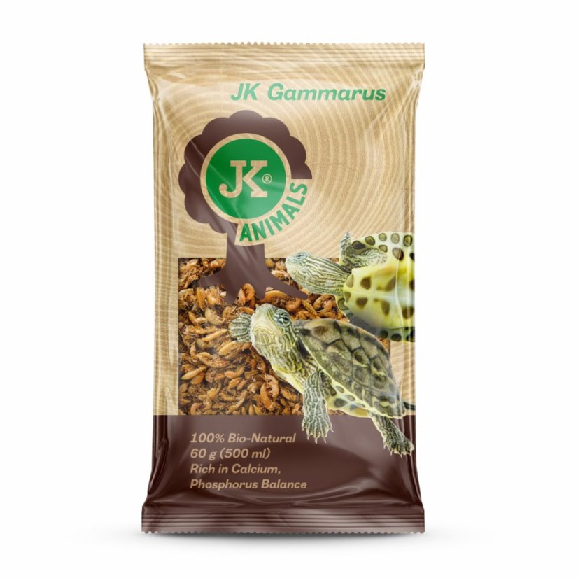 JK Gammarus, 60 g, 100% Bio-prírodné krmivo