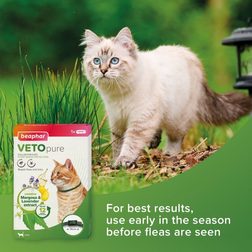 Beaphar repelentný obojok Bio Band Veto Shield, 35 cm
