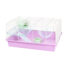 Ferplast MILOS MEDIUM klietka pre škrečky, fialová 50 x 35 x 25 cm