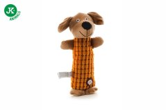 JK ANIMALS, plyšový psík Long, dlhá plyšová pískacia hračka pre psov, veľkosť 28 cm