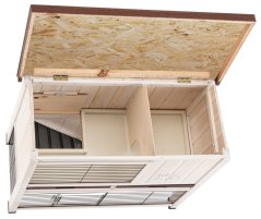 Ferplast RANCH 100 BASIC drevená klietka pre zajaca 90,5 x 46 x 80 cm