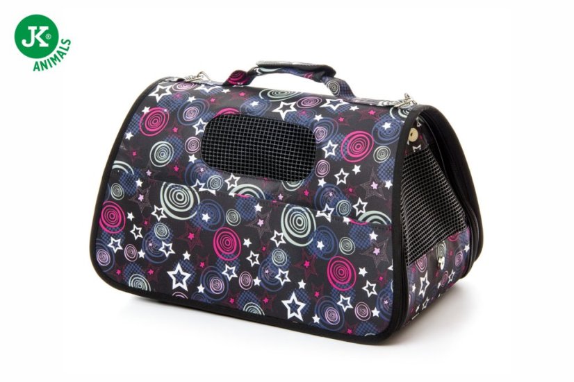 JK ANIMALS Galaxy M, cestovná taška stredná, tmavá, 28×49×27 cm