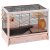 FERPLAST HAMSTERVILLE BLACK klietka pre škrečky 60 x 34 x 49 cm