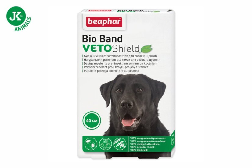 Beaphar repelentný obojok Bio Band Veto Shield, 65 cm