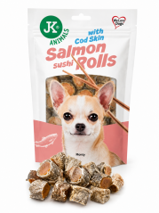 JK ANIMALS Salmon SUSHI rolls 80 g