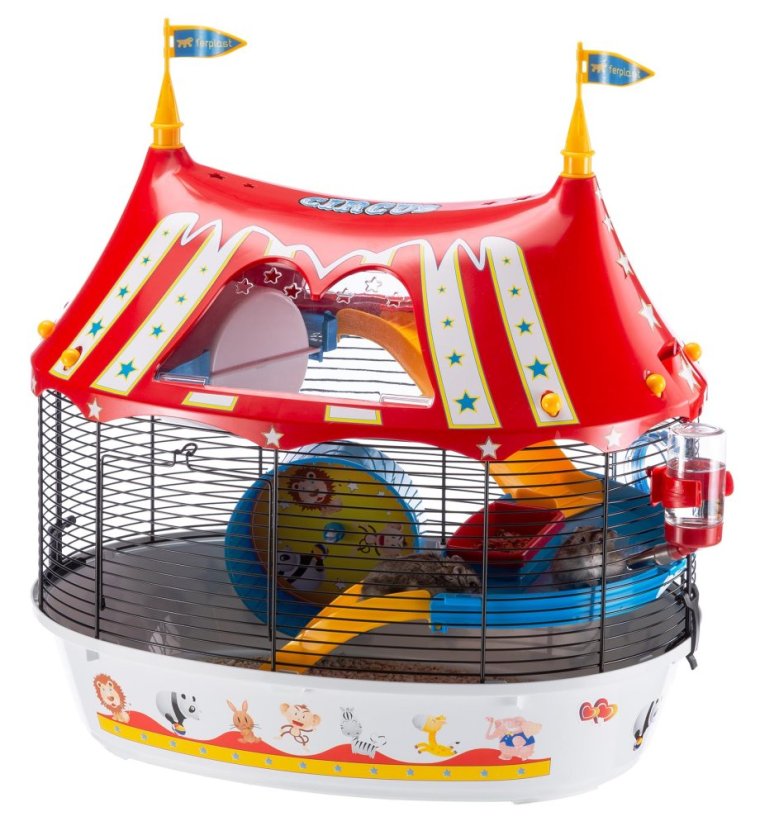 Ferplast CIRCUS FUN klietka pre škrečky 49,5 x 34 x 42,5 cm
