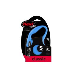 Flexi Classic (lanko),veľkosť S 5m/12kg modrá
