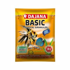 Dajana Basic Tropical Granules, granule – krmivo, 30 g