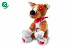 JK ANIMALS plyšový psík JEJKI, pískacia hračka, 23 cm