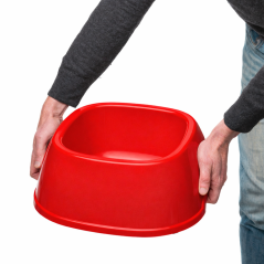 Ferplast PARTY 30 miska červená, 39,5 x 39,5 x 15,5 cm 6,0 l
