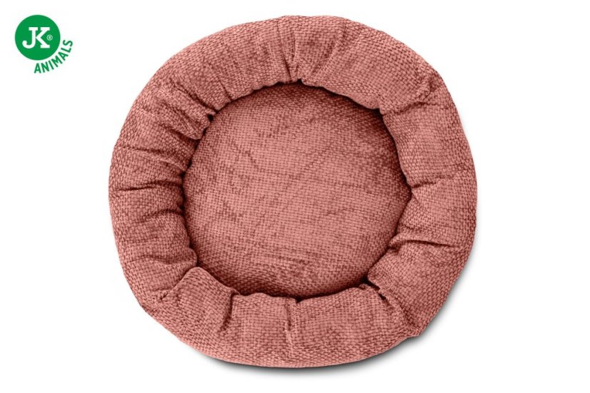 JK ANIMALS guľatý pelech Yuta tehlový, 60x16 cm