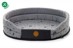 JK ANIMALS Grey LUX, pelech XL šedý 80×74×17 cm