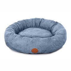 JK ANIMALS guľatý pelech Yuta modrý, 60x16 cm