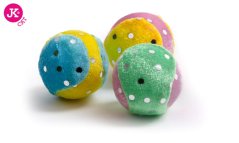 JK Penové loptičky 3 ks, 4 cm