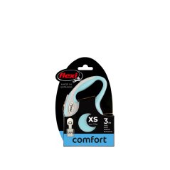 flexi New Comfort pásik, veľkosť XS 3m/12kg, svetlo modrá