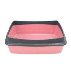 Ferplast NIP PLUS 10 toaleta pre mačky, ružová 47 x 36 x 15,5 cm