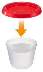 Ferplast OLBIA 3 Napájačka pre sliepky, Ø 27 x h 20 cm - 3 L