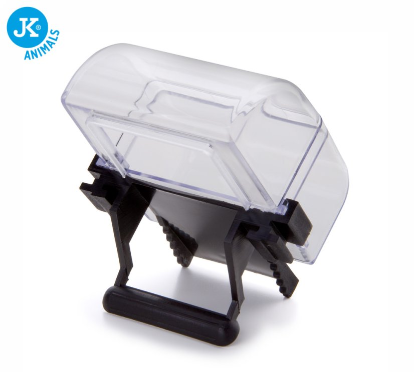 Inter zoo krmítko pre klietku Kanárek, Tina lux, Tina, Margot 1, Margot 2, Beta, Gabi, Laura, Sonia, Lusi, Lusi 2, Iza 1 ks 7x8x3,5 cm