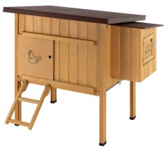Ferplast HEN HOUSE 10 Kurín pre sliepky 124 x 98 x 110 cm