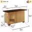 Ferplast BAITA 100 drevená búda pre psov 121×78×78,5 cm