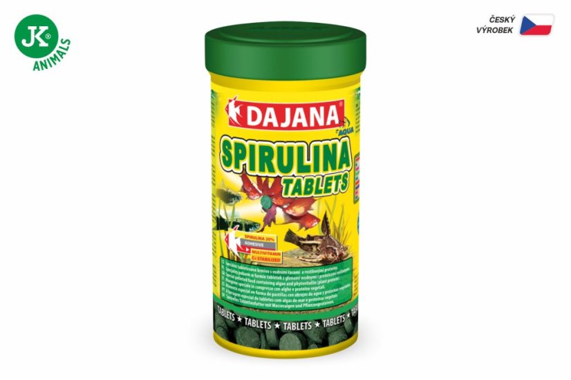Dajana Spirulina Tablets 250 ml