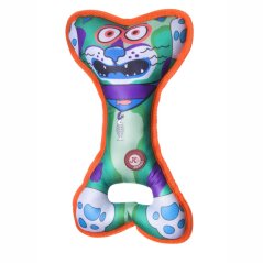 JK ANIMALS Preťahovadlo Crazy, pískacia hračka, zelená 28 cm