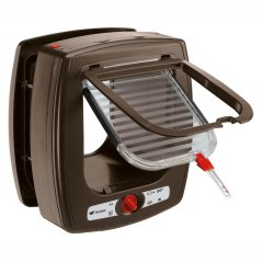 Ferplast SWING MICROCHIP dvierka hnede 22,5 x 16,2 x 25,2 cm