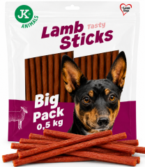 JK ANIMALS sušené jahňacie tyčinky 500 g