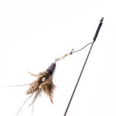 Pierka s rolničkou na prúte, hračka