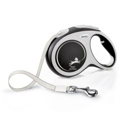 flexi New Comfort pásik, veľkosť L 5m/60kg, čierna