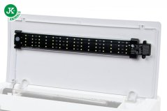 JK ANIMALS, náhradný kryt s LED osvetlením, biely, pre akvarijní komplet JK-A600, 58×29 cm