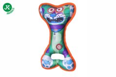 JK ANIMALS Preťahovadlo Crazy, pískacia hračka, zelená 28 cm